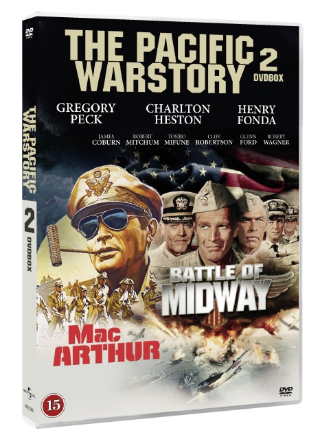 The Pacific War Story - 2 Disc Box set contains Midway and MacArthur Movie (Limited edition) (DVD)