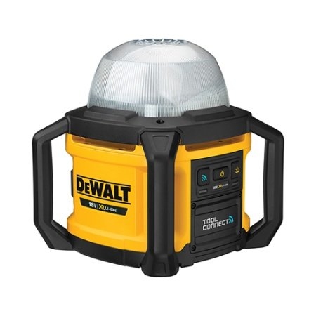 DeWALT DCL074-XJ 18V XR LED Work Light – 5000 Lumens, 360° Illumination, ToolConnect App