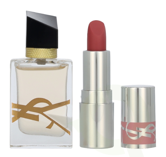 Yves Saint Laurent YSL Libre Giftset 8.8 ml Edp Spray 7,5ml/#44 Loveshine Lipstick 1,3gr