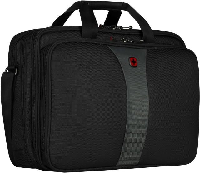 Wenger Legacy 17" Laptop Bag, Black
