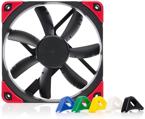 Noctua NF-S12A PWM chromax.blac.swap case fan, 120 mm With