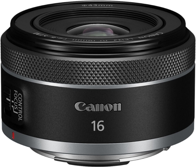 Canon Canon RF 16mm F2.8 STM Wide-Angle Lens,
