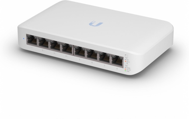 Ubiquiti UniFi USW-LITE-8-POE 8-Port PoE Switch