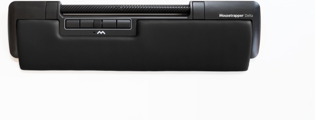 MouseTrapper Delta Extended Mouse, Black