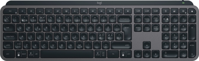 Logitech MX Keys S Keyboard, Graphite Gray