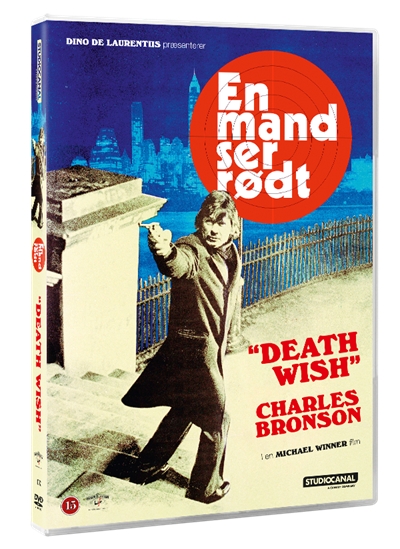 EN MAND SER RØDT - DEATH WISH - CLASSIC CHARLES BRONSON (DVD)