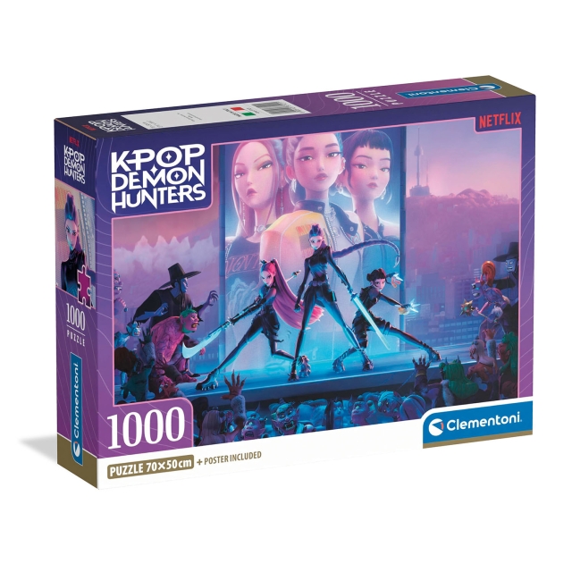KPop Demon Hunters Puzzle 1000 Pcs KPOP Demon Hunters