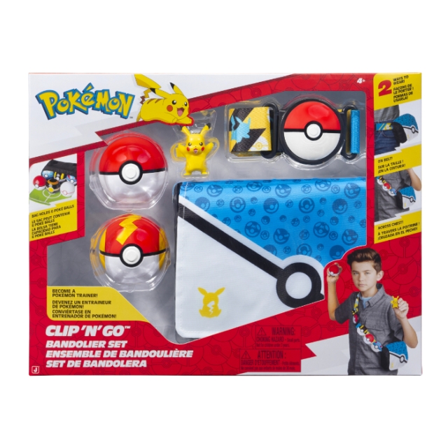 Pokémon Clip N Go Bandolier Set Pikachu (PKW4171)