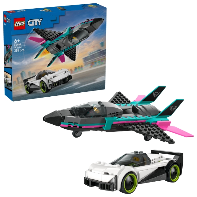 LEGO LEGO City - Jet vs. Car (60489)