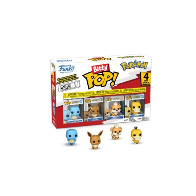 Funko Pop! Bitty POP 4PK Pokemon Squirtle (81135)