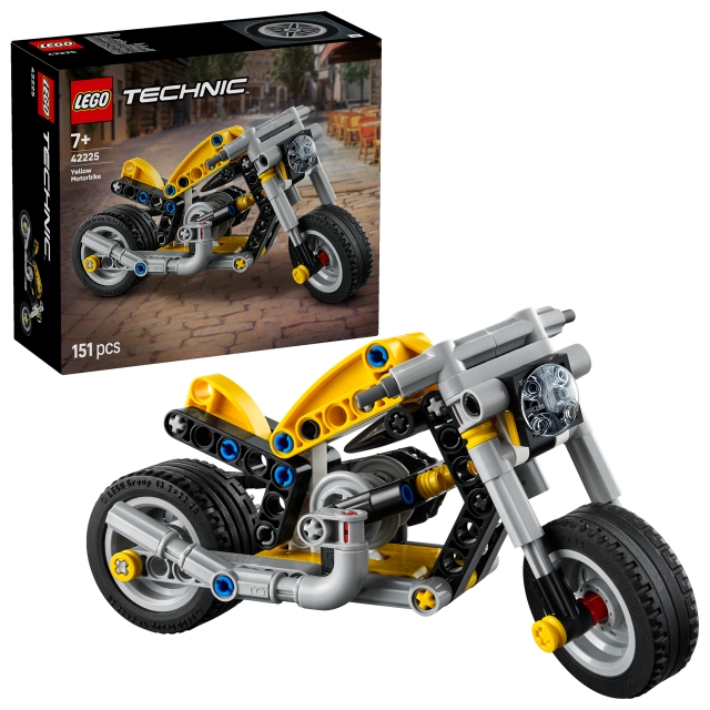 LEGO Technic - Yellow Motorbike (42225)