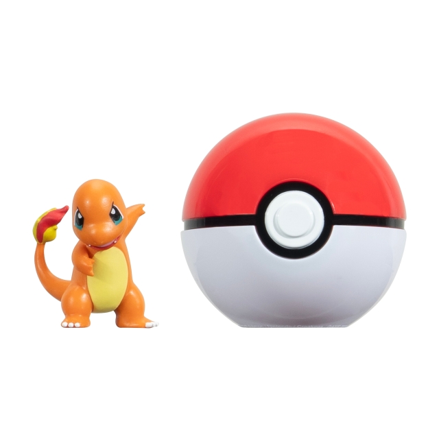 Pokémon Clip N Go Charmander With Poke Ball (PKW3635)