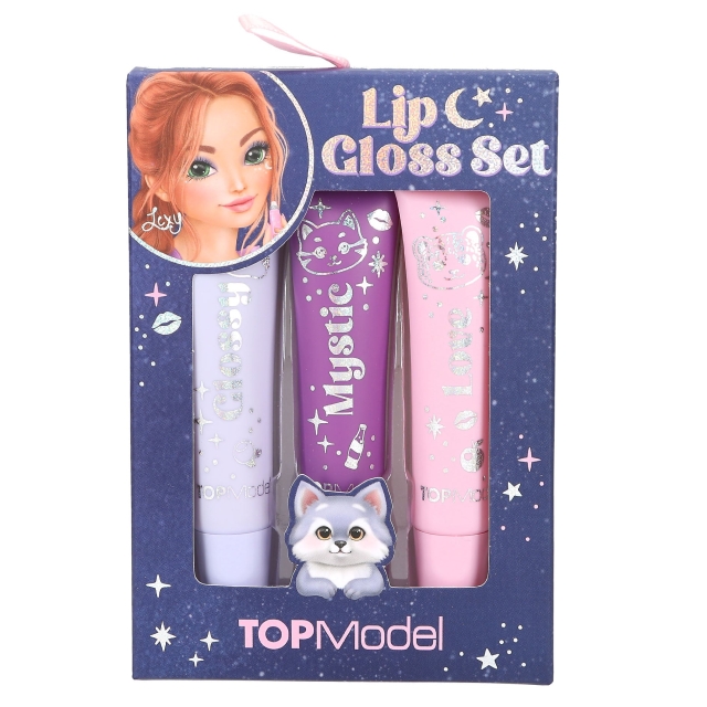 TOPModel Lip Gloss Set BEAUTY and ME - Pink, Peach - 8 ml per tube