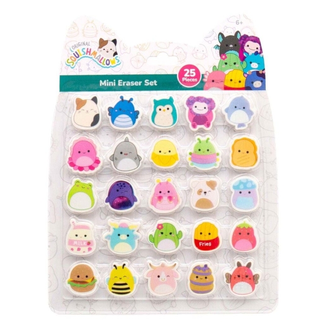 Squishmallows Eraser Set 25 Pcs (333-231675)