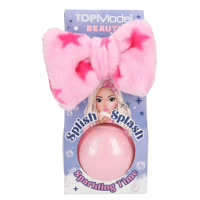 TOPModel Bathfizzer and Headband - BEAUTY and ME - Pink