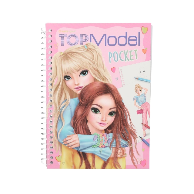 TOPModel Pocket Colouring Book (413444)