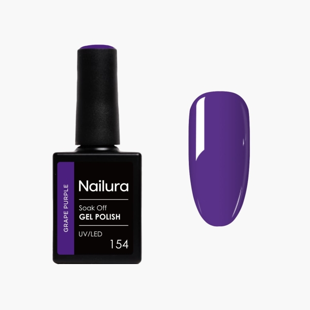 Nailura Gel Polish 154 - Grape Purple - 10 ml
