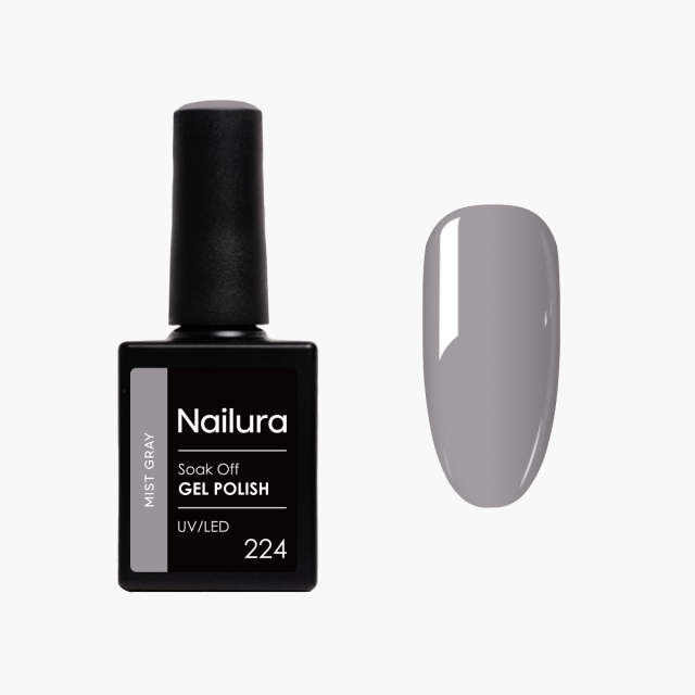 Nailura Gel Polish 224 - Mist Gray - 10 ml