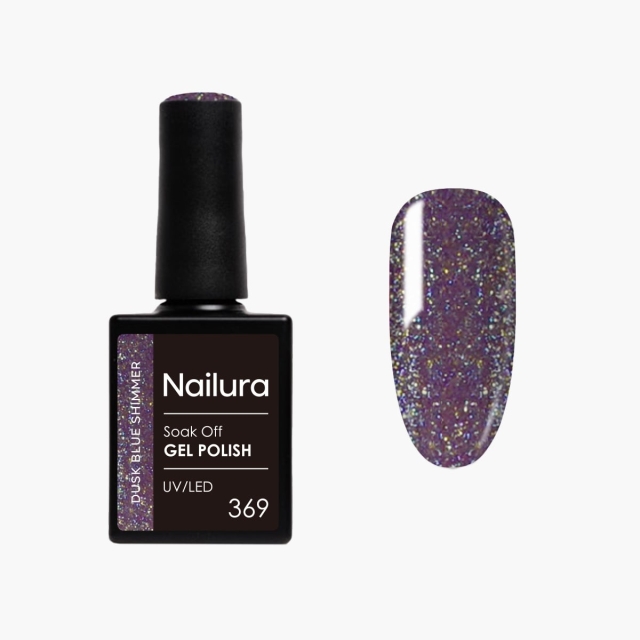 Nailura Gel Polish 369 - Dusk Blue Shimmer - 10 ml