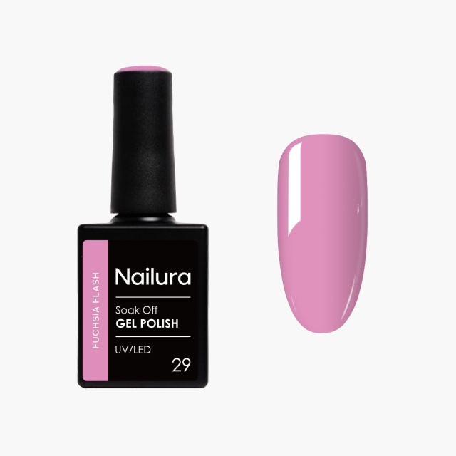 Nailura Gel Polish 29 - Fuchsia Flash - Fuchsia - 10 ml