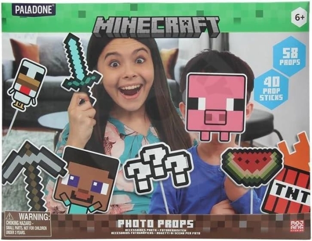 Paladone Minecraft Photo Props Bumper Pack (58 pcs)