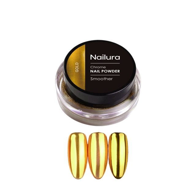 Nailura Chrom Powder - Gold