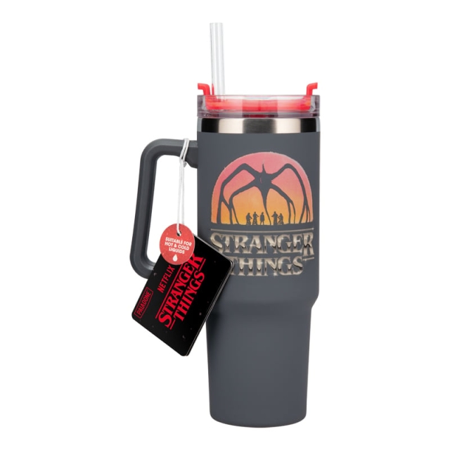 Paladone Stranger Things 5 900ml Insulated Cup and Straw