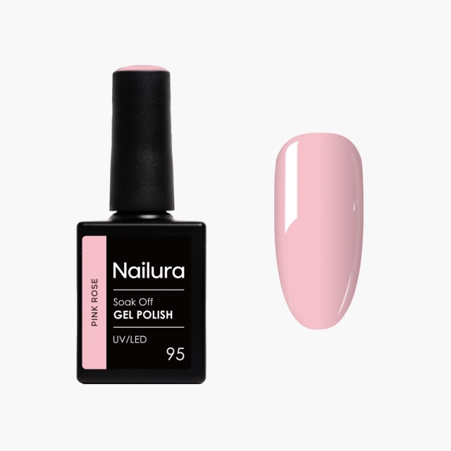 Nailura Gel Polish 95 - Pink Rose - 10 ml