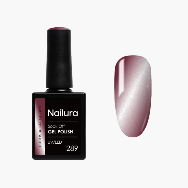Nailura Gel Polish 289 Fuchsia Cat Gleam - Fuchsia - 10 ml