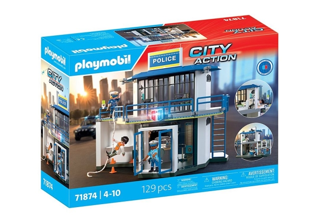Playmobil Police Station with Investigation Room (71874)