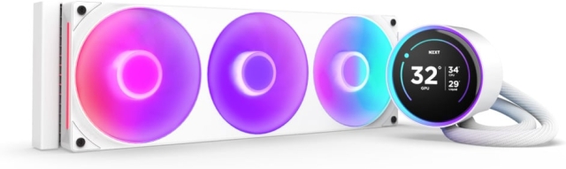 NZXT Kraken Elite RGB 360 (2024) Liquid Cooling System, White