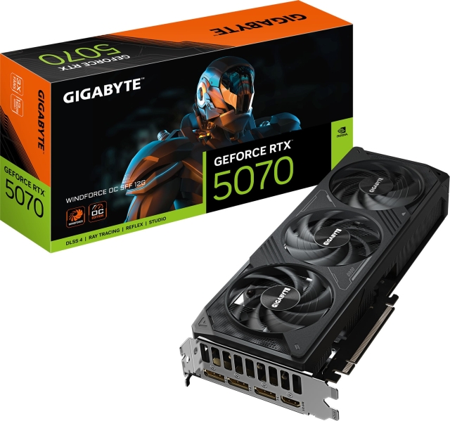 Gigabyte GeForce RTX 5070 WINDFORCE OC SFF 12 GB Graphics Card