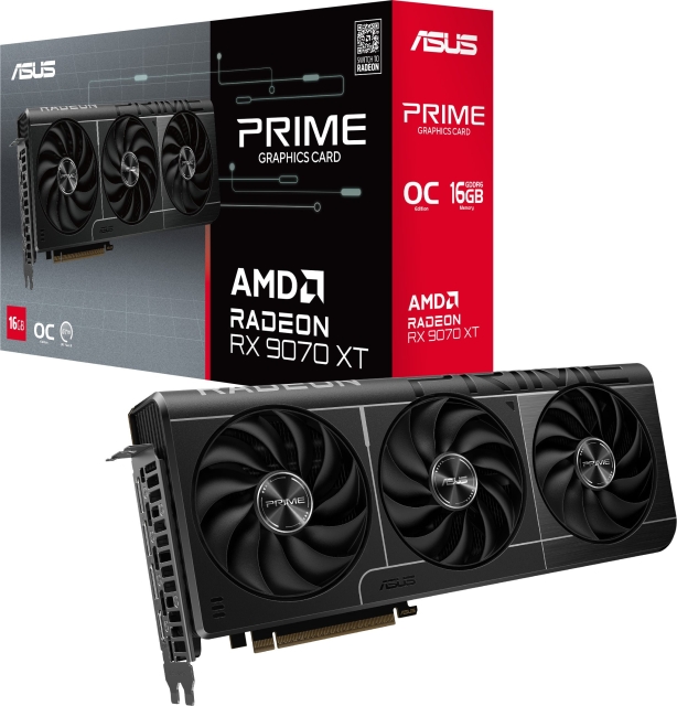 ASUS ASUS Radeon RX 9070 XT OC Edition 16 GB Graphics Card The