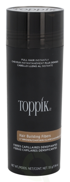 Toppik Hair Building Fibers - Light Brown 55 g