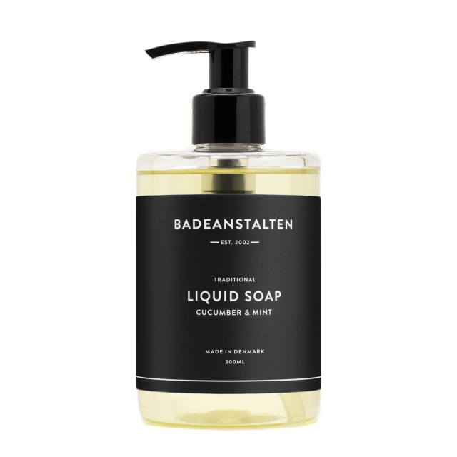 Badeanstalten Liquid Soap - Cucumber and Mint - 300 ml