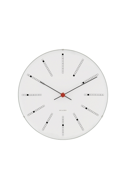 Arne Jacobsen Clocks Arne Jacobsen - Bankers Wall Clock - Ø21 cm - White