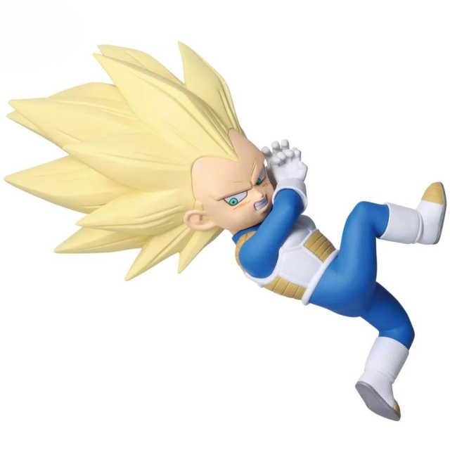 Banpresto DRAGON BALL DAIMA SUPER SAIYAN 3 VEGETA(MINI) FIGURE WITH PANEL