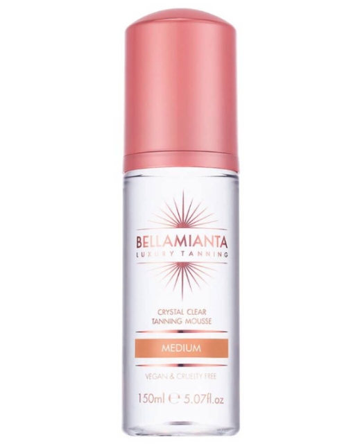 Bellamianta Crystal Clear Tanning Mousse - Medium