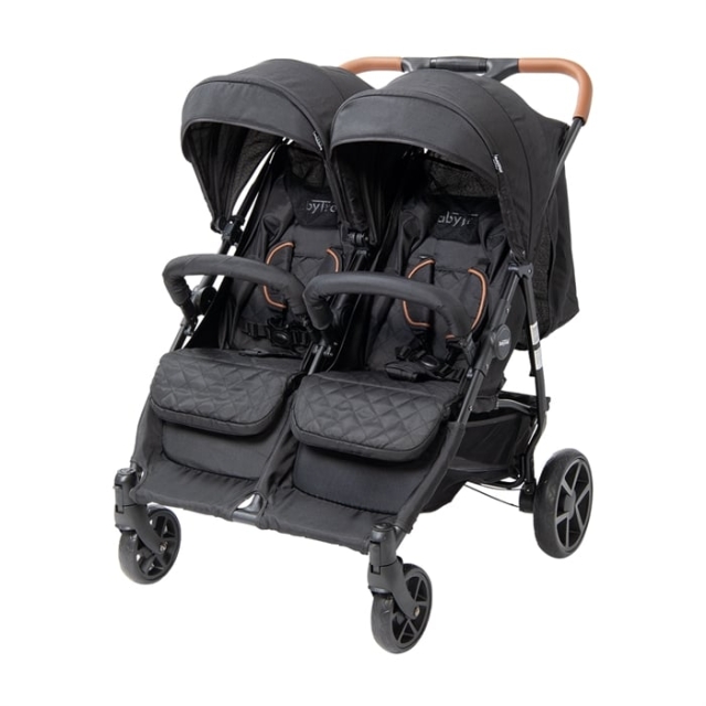 Babytrold OS2 Twin Pushchair - Black
