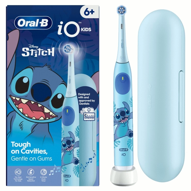 Oral B Eltandborste iO2 Junior Stitch + resefordral