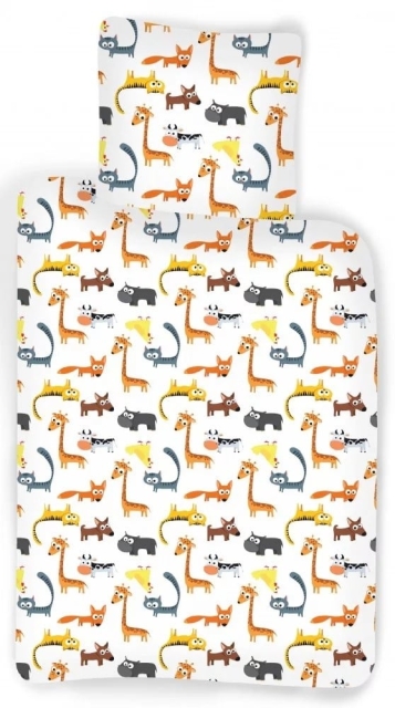 BrandMac Bed Linen - Junior Size 100 x 140 cm - Animals (1000423)