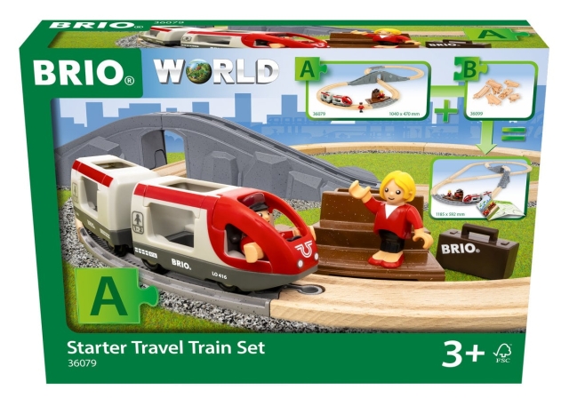 BRIO Starter Travel Train Set - 36079