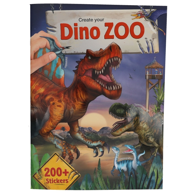 Dino World Coloringbook Create Your DINO ZOO (413606)