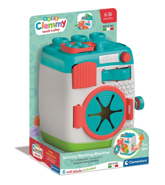 Clementoni Sensory Washing Machine (I-17582)