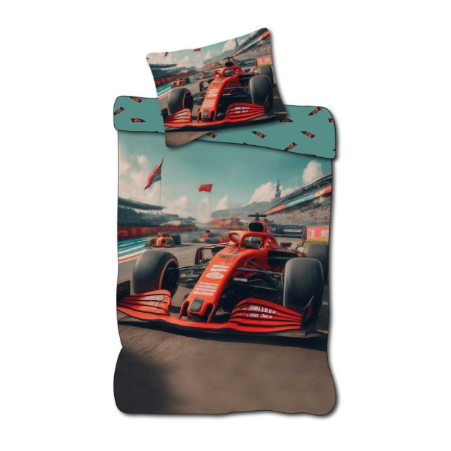 BrandMac Bed Linen - Adult Size 140 x 200 cm - Race Car (1029360)