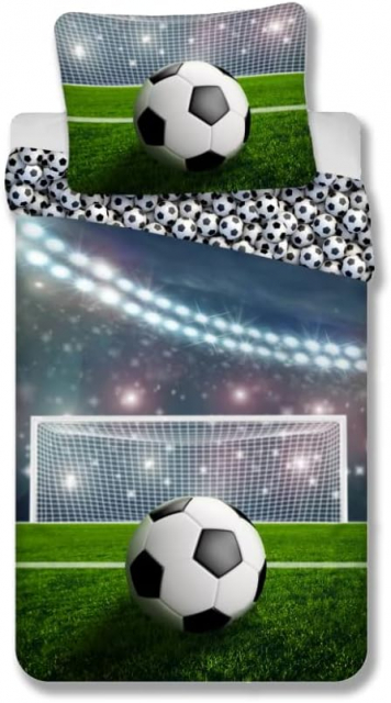 BrandMac Bed Linen - Adult Size 140 x 200 cm - Football (1029442)