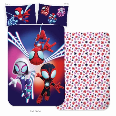 BrandMac Bed Linen - Junior Size 100 x 140 cm - Spidey (1029381)