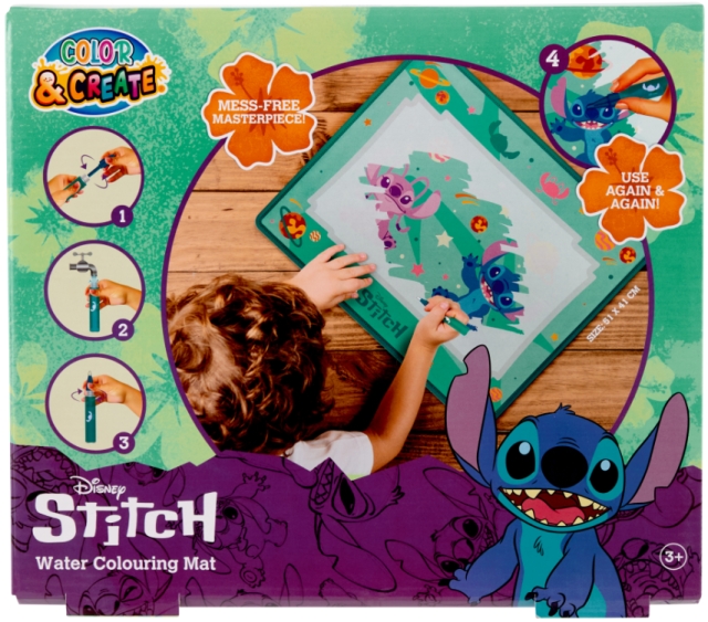 Disney Stitch Stitch - Aqua Colouring Playmat (ST24359)
