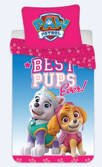 BrandMac Bed Linen - Junior Size 100 x 140 cm - Paw Patrol Best Pups Ever! (1029008)