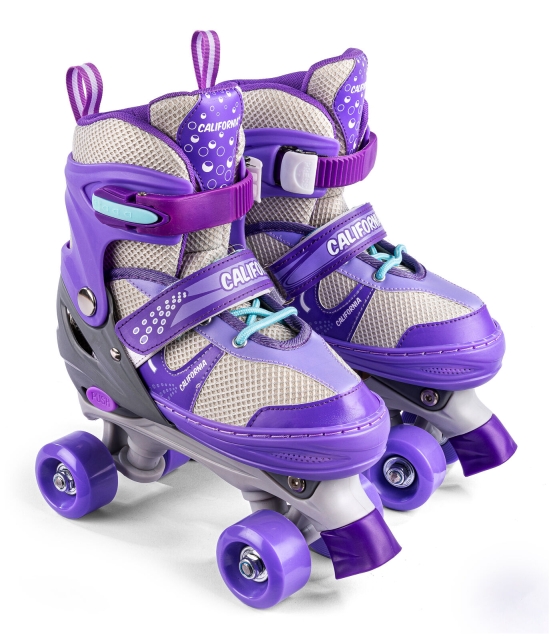 California Adjustable Side-by-Side Roller Skates - Size 35-38